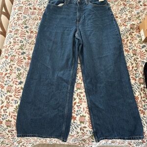 Abercrombie & Fitch Dark Blue Flare Jeans